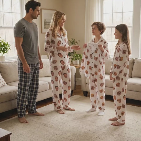 Personalized Pajama Set,Custom Face or Pet Photo Pajamas,Family Pj Pants,Couples Pjs 3ecb5bc4-9f95-4bbb-af15-8a2733aaab12-PSL1761549722425207-converted.mp4