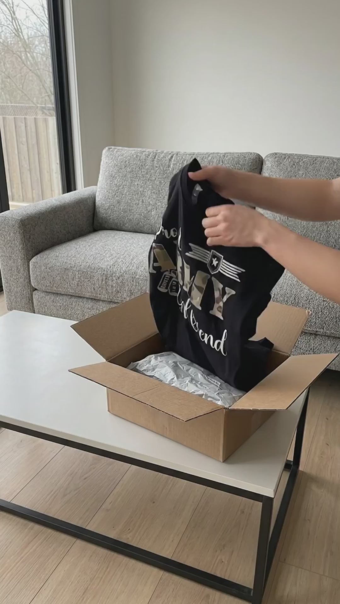 Custom Proud Army Family Shirts, Proud Army Family Shirts Personalized Military Family T-shirts Custom Army Family Tees, Army Graduation Tee d2b76d19-7cdd-4900-bc88-af665692eef2-PSL1742270959283175-converted.mp4