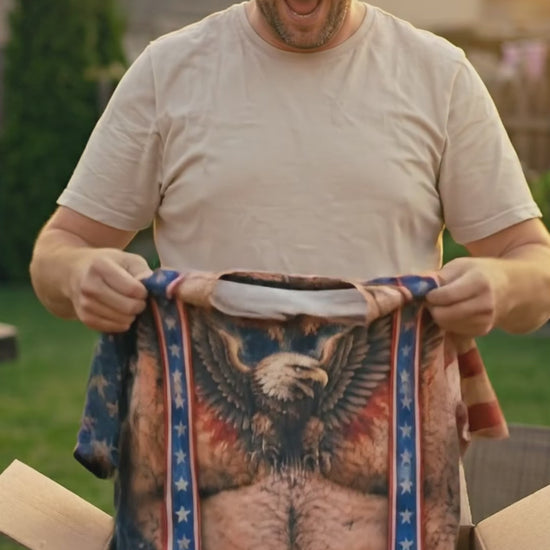 Funny 4th Of July 3d T Shirt Patriotic Shirtless Hairy Chest Eagle Suspenders Tee Usa Flag Meme Gift For Men And Dad Bbq Party Outfit 3a65291e-9125-4948-98c8-c44509b27ae6-CRL1781066511637311.mp4