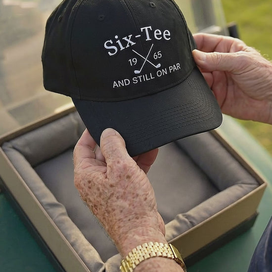 60th Birthday Gift for Men,60th Birthday Golf Hat,Six-Tee And Still On Par,Grandpa Dad 60th Birthday Gift,Golf Lover Golfing Gift for 60th c2938b18-c679-4200-8b22-7f5e21133502-PSL1756527187778962.mp4