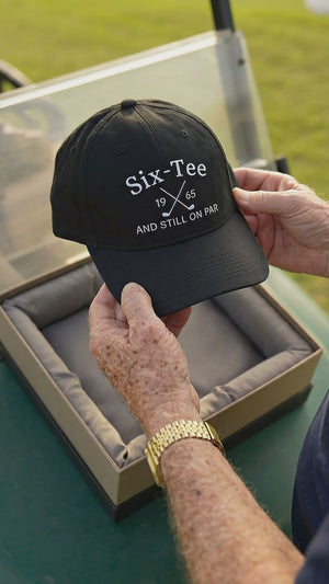 60th Birthday Gift for Men,60th Birthday Golf Hat,Six-Tee And Still On Par,Grandpa Dad 60th Birthday Gift,Golf Lover Golfing Gift for 60th c2938b18-c679-4200-8b22-7f5e21133502-PSL1756527187778962.mp4