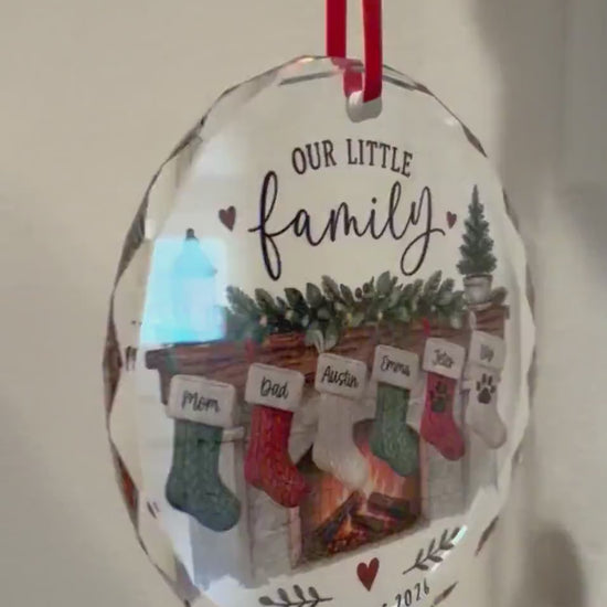 Personalized Family Christmas Ornament 2026, Custom Stocking Names & Pets, Crystal Glass Keepsake 385d80b0-6233-4855-8003-d00af23d1dcf-fgfgffeeee.mp4