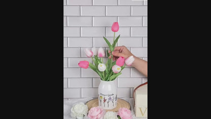Custom Grandma's Garden Plant Pot and Vase, Gift for Mom, Personalized Birth Flower Pots, Grandma Gifts, Outdoor Planter, Birthday Gift, Family Art