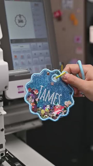 Personalized Embroidery Christmas Ornament - Perfect Gift For Family, Couple, Bestie, Christmas Gift