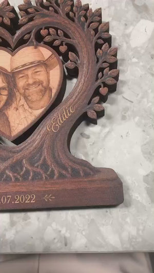 Personalized Couple Tree of Life Wooden Plaque, Custom Photo Anniversary Gift, Romantic Wedding Keepsake, Printed Wood Decor for Couples e6f1df88-9c2d-43b7-b917-12695abc8b78-hhhhhhhhhhhhhvvv.mp4