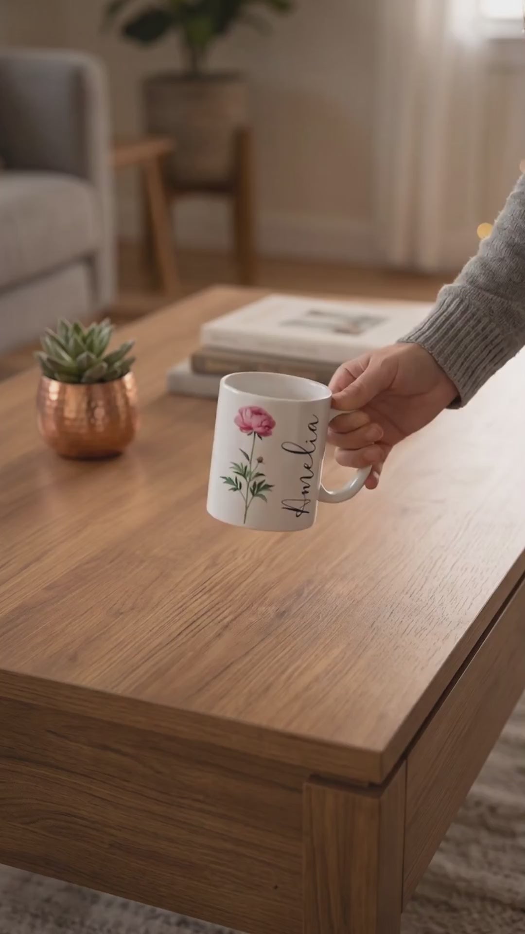 Custom Coffee Mug with Birth Flower & Name - Ceramic Personalized Coffee Cup for Women, Pretty Floral Tea Mugs Gift for Mom Wife Grandma Daughter Sister Coworker Best Friend Birthday 5f41abcc-d156-41c6-94f9-b442a01fd4b4-PSL1773888695158382-converted.mp4