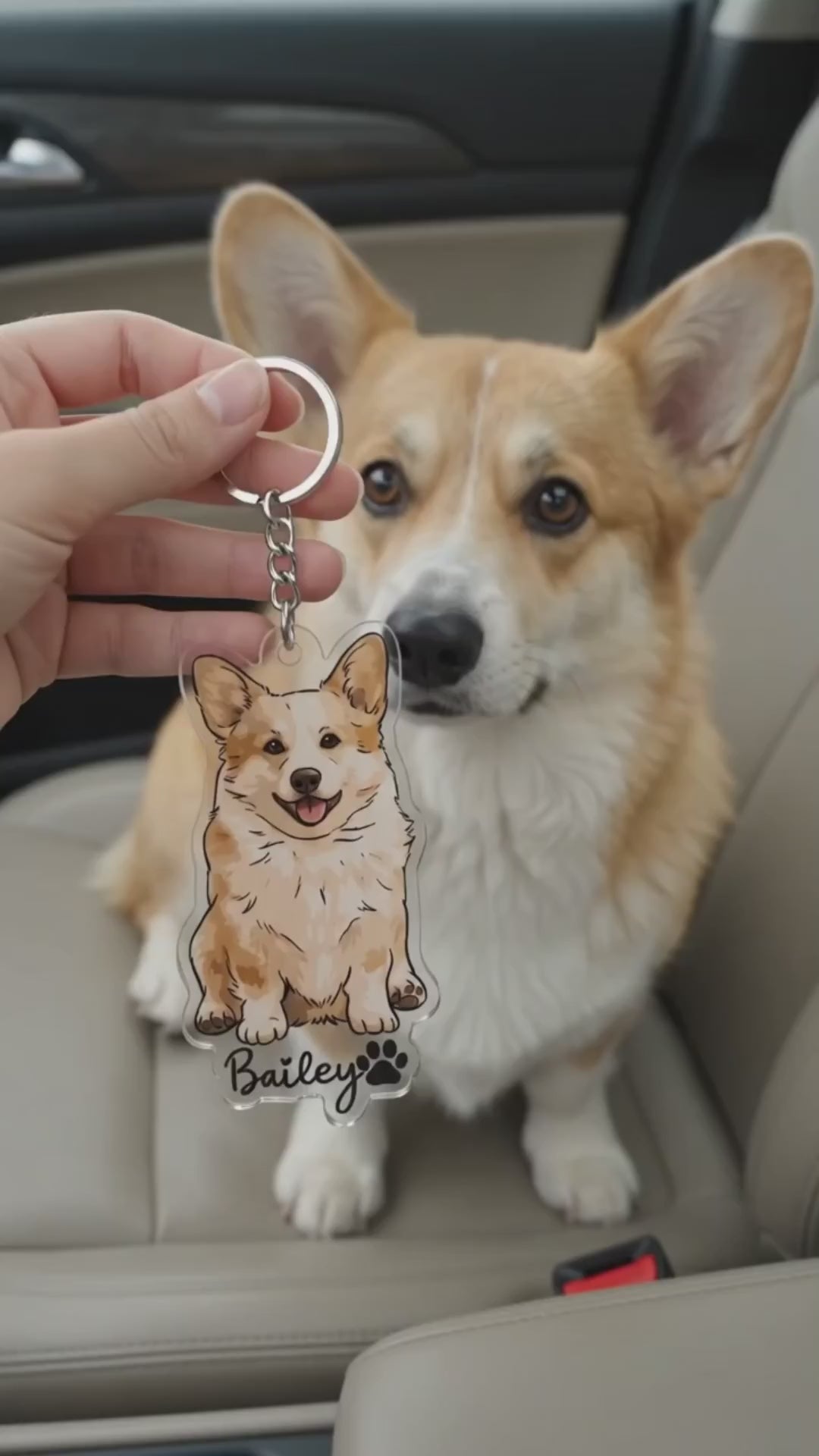 Personalized Pet Portrait Keychain, Custom Dog Keychain, Dog Lover Gift, Gifts For Pet Lover, Cute Dog Photo Keychain, Dog Acrylic Keychain 89eb46a3-1027-4880-87a6-1cc10a5c0a9f-PSL1720672193487935-converted.mp4