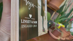 $Personalized Pet Memorial Printed 4 Or 6 - Wood Photo Block - Dog Loss Gift - Dog Memorial Frame - Pet Loss Gift Dog - Pet Memorial video $0