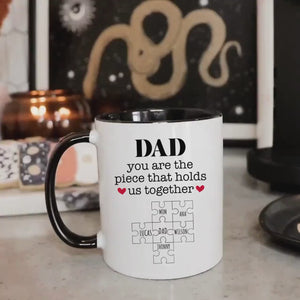 Dads Hold Us Together - Personalized Mug - Gift For Dad, Father's Day, Birthday Gift