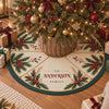 Pinecone Holly Wreath Christmas Tree Skirt | Personalized Name Option 35bfe1e3-c4e5-42d5-926e-1e7c5b481ce2-iou.mp4