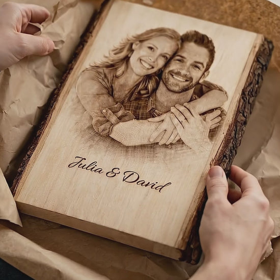 Personalized Wood Photo Engraving, Custom Couple Photo on Wood, Valentine s Day Gift for Him Her, Rustic Wedding Anniversary Decor, 7d8a13e2-44ff-408d-adab-5f17e29743e4-PSL1771985603410959.mp4