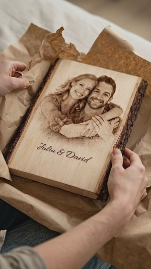 Personalized Wood Photo Engraving, Custom Couple Photo on Wood, Valentine s Day Gift for Him Her, Rustic Wedding Anniversary Decor, 7d8a13e2-44ff-408d-adab-5f17e29743e4-PSL1771985603410959.mp4