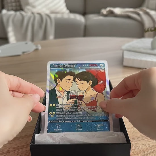 Personalized Pokemon Valentine s Day Card, Custom Anime Photo Card, Valentine Gift, Game Couple Card, Gift for Game Couples,Gift for Him/Her f842845d-45fa-4985-b7ef-f4d2e176d350-PSL1767595838016160.mp4