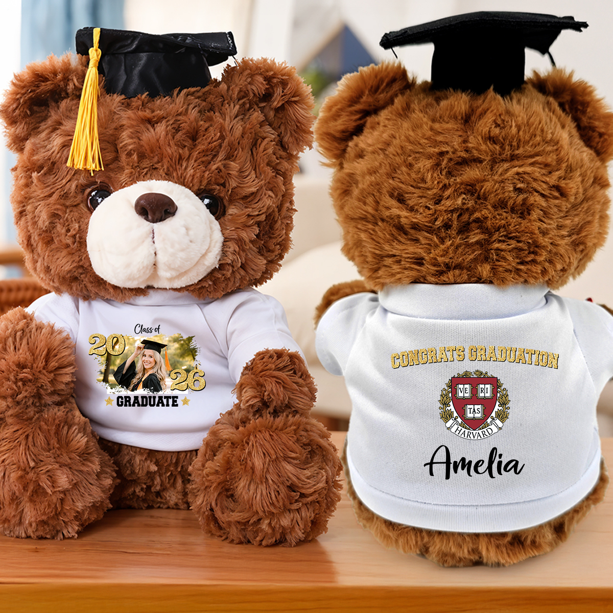 Personalized Graduation Teddy Bear Class Of 2026 Glitter purple_0a48d403-740e-40c4-9407-a5063d8fc04f.png