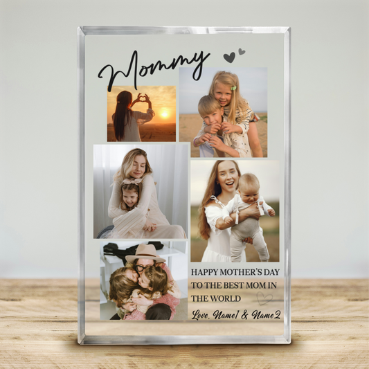 Mothers Day Plaque, Photo Keepsake Gift For Mom, Personalized Mom Gifts, Mothers Day Gifts 2025