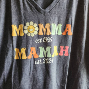  Daisy Mom Grandma Est Shirt, Est Custom Grandma T-Shirt, Gift For Grandma, Grandma To Be Shirt, New Grandma Shirt  reiew2.jpg?v=1711595594