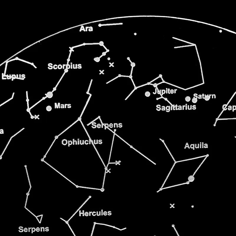 Romantic Love Gifts Personalized Star Map LED Lamp