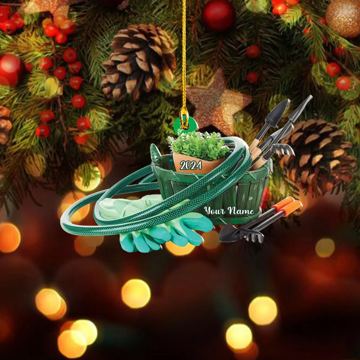 Personalized Gardening Ornaments 2024, Gardening Christmas Ornaments