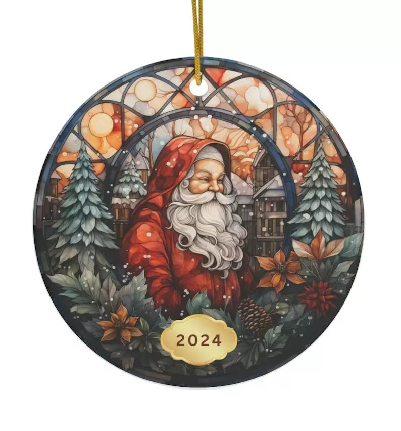 Christmas 2024 Ornament Christmas Decoration Holiday Gift Idea Heirloom Keepsake