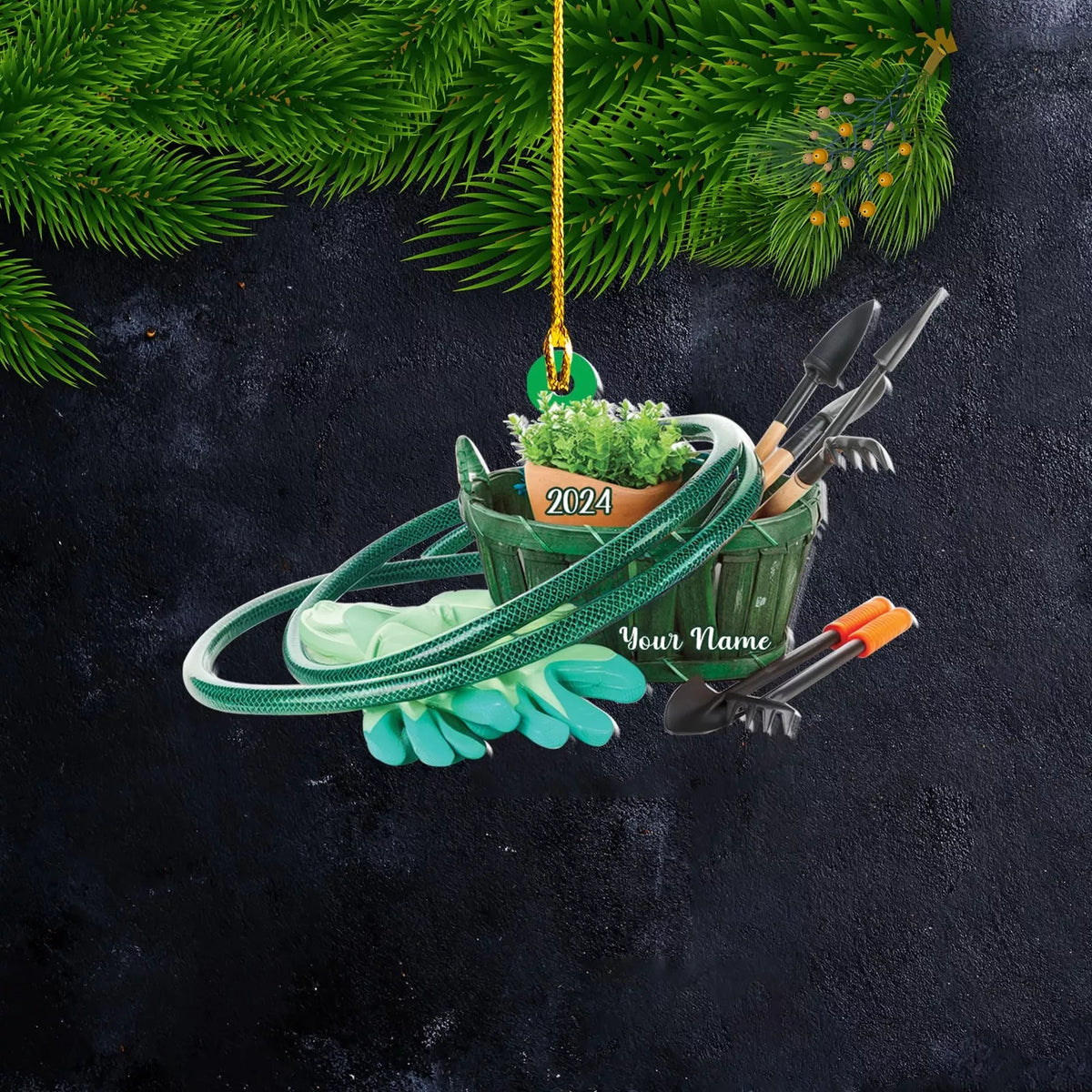 Personalized Gardening Ornaments 2024, Gardening Christmas Ornaments