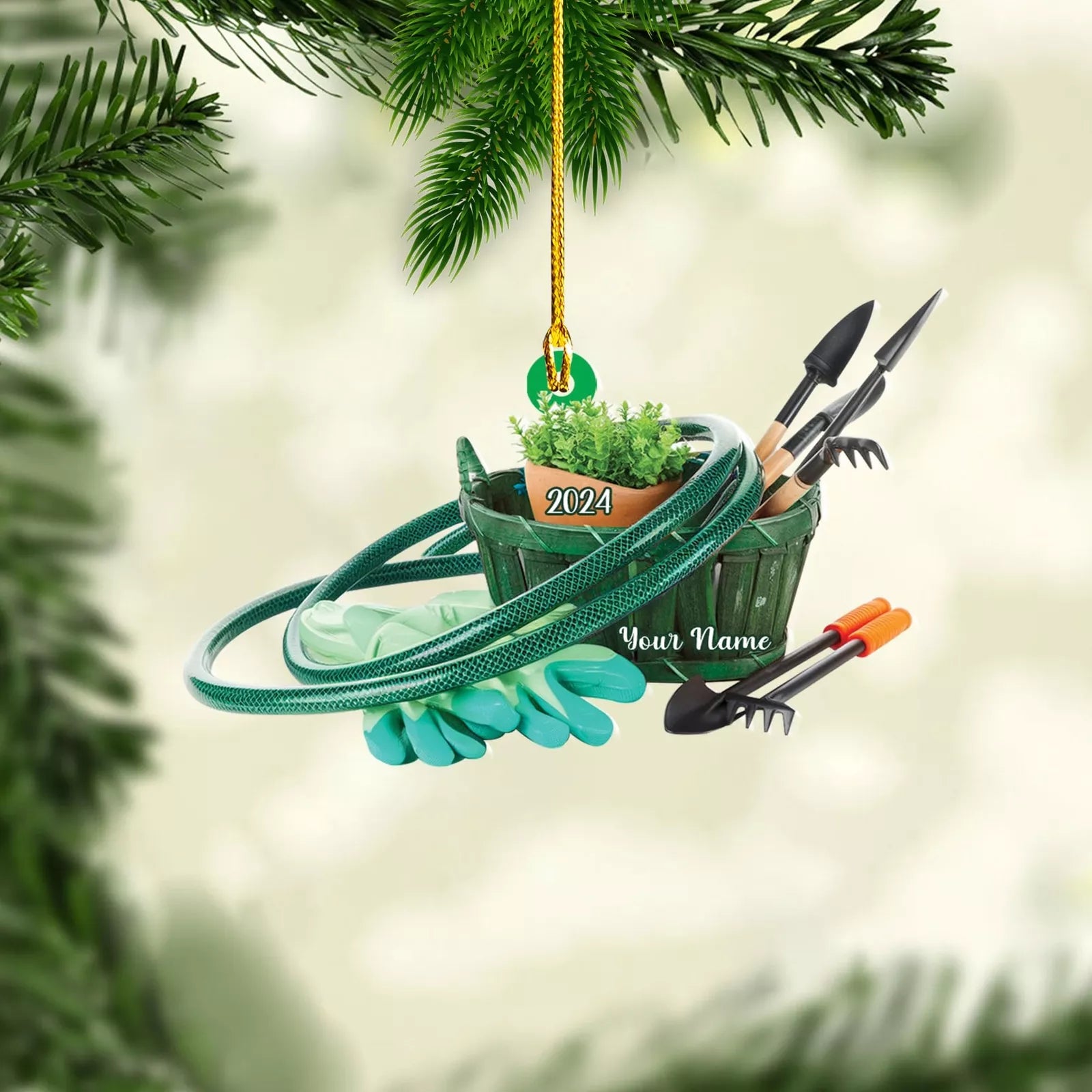 Personalized Gardening Ornaments 2024, Gardening Christmas Ornaments