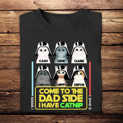 Personalized Cat Dad/Mom Apparel - I Have Catnip - Cat Dad/Mom Custom Apparel for Cat Lovers Birthday Anniversary