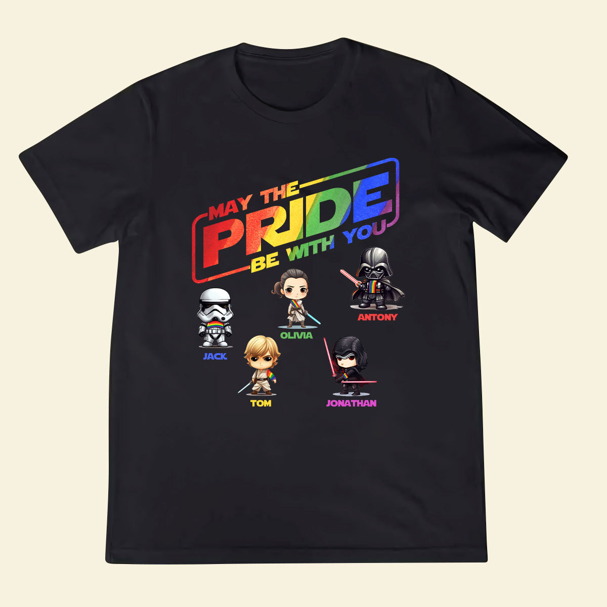 Personalized LGBT T-Shirt - May The Price Be With You - Customized Apparel for Gay Lesbian Trans Bi - Gift for LGBT Month, Birthday