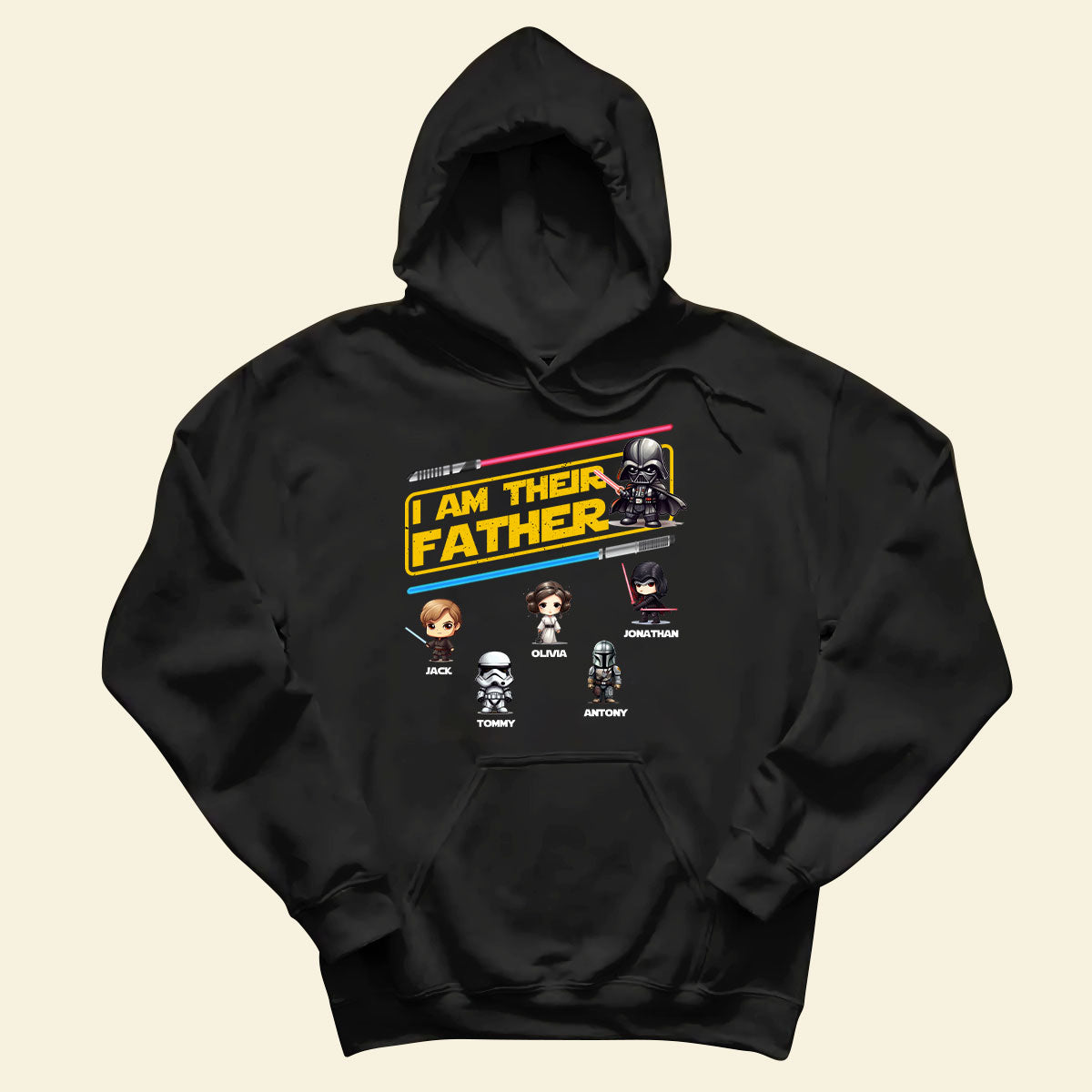 Best Custom T Shirts - I Am Their Father - Customized Apparel for Father's Day Birthday Anniversary