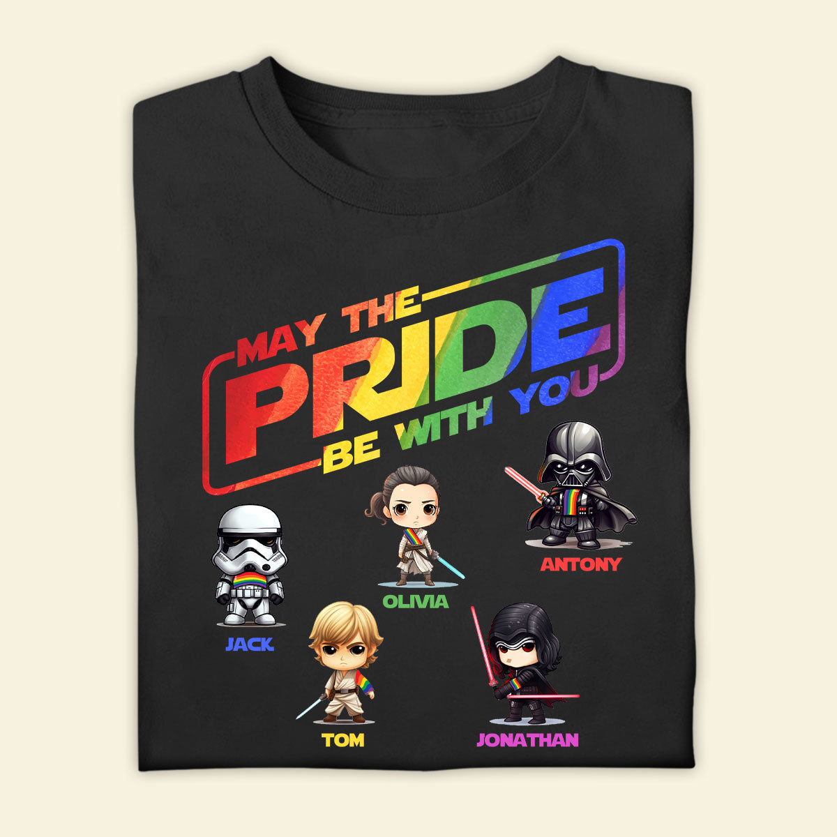 Personalized LGBT T-Shirt - May The Price Be With You - Customized Apparel for Gay Lesbian Trans Bi - Gift for LGBT Month, Birthday
