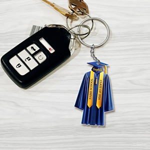 Personalized Graduation Keychain,2025 College Graduation,School Graduation Keychain Gift,Class Of 2025,High School Graduation Gift,Grad Gift