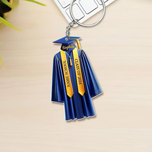 Personalized Graduation Keychain,2025 College Graduation,School Graduation Keychain Gift,Class Of 2025,High School Graduation Gift,Grad Gift