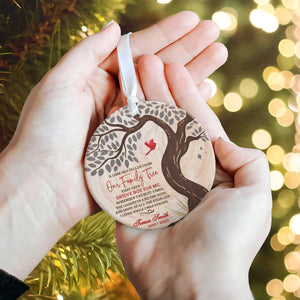 Memorial Christmas Ornaments, A Limb Has Fallen Loss Of Father Mother, Loss Of Brother Xmas Gift, Loss Of Loved One Remembrance Gifts