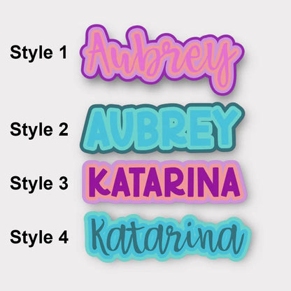 Personalized Magnet Custom Name Locker Magnet School Decal Fridge Magnet Laptop Sticker Teacher or Student Gift