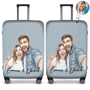 Adventure Together - Personalized Custom Luggage Cover