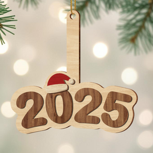 Celebrate Family This Holiday Season With Santa Hats,Custom Wood Ornament,Gift For Family