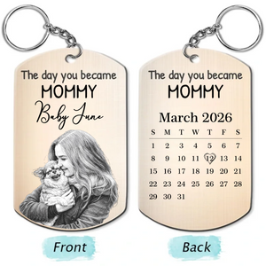 Custom Photo Pencil Sketch Calendar The Day You Became My Mom - Personalized Keychain t_ixu_ng_27_b97c5de2-48ed-476d-bc28-9351af8341bf.png