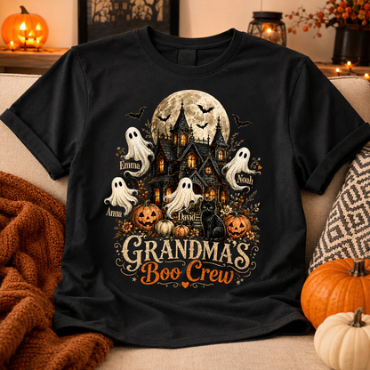 Grandma's Boo Crew Halloween Haunted House - Personalized Shirt - Gift for Grandma t_ixu_ng_2_539848d4-7931-4303-bf6e-cd96dea7a034.png