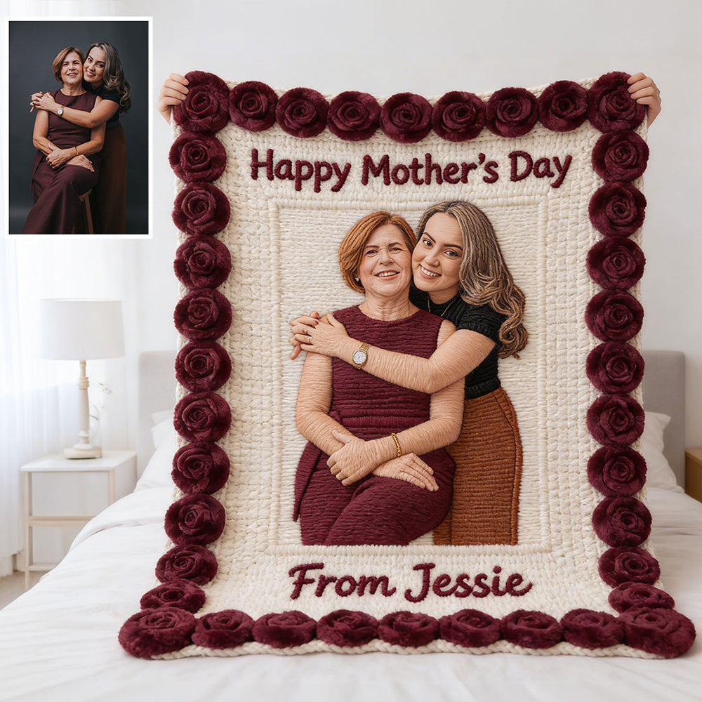 Upload Photo Embroidered Family Portrait Personalized Blanket t_ixu_ng_33_9677cc6a-dbff-49a1-887b-e840af7f4248.png