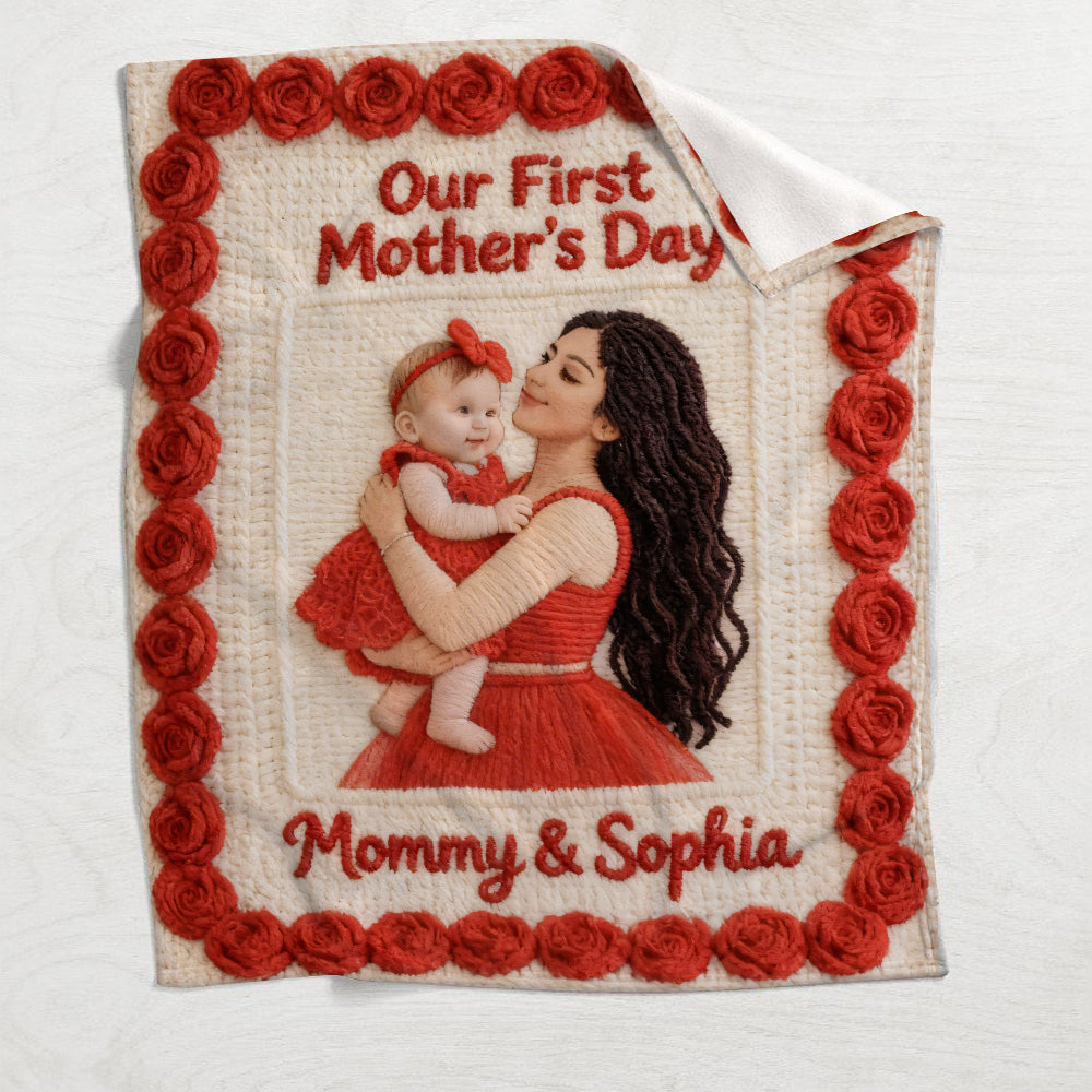Upload Photo Embroidered Family Portrait Personalized Blanket t_ixu_ng_38_2f168d01-ef29-4f0b-a779-d173699353a8.png