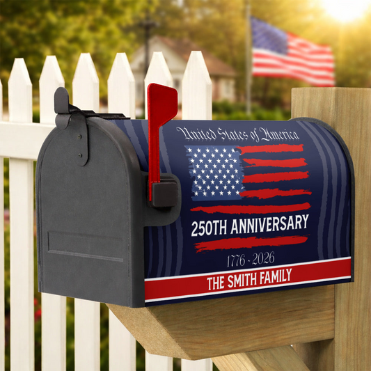 USA 250th Anniversary Mailbox Cover
