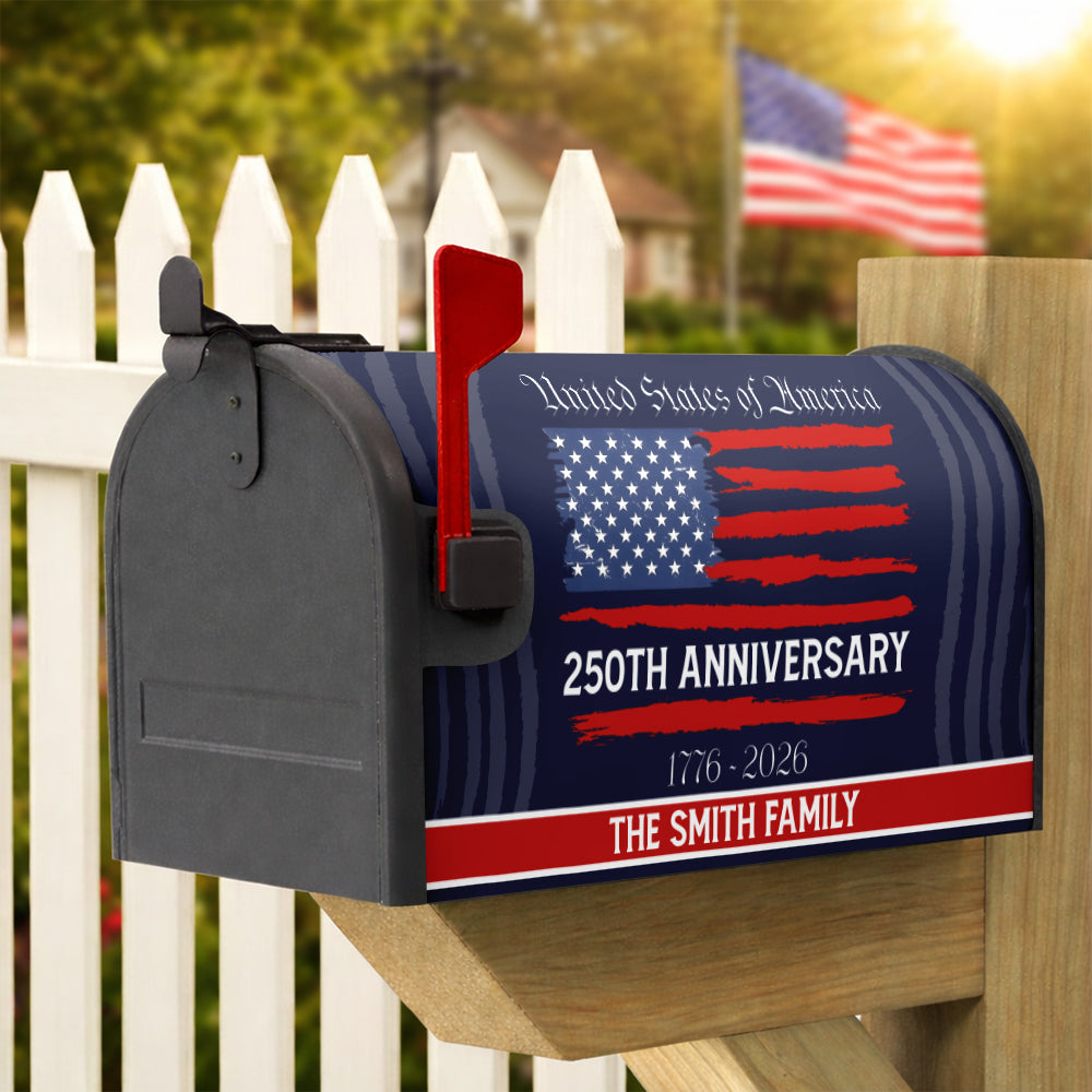USA 250th Anniversary Mailbox Cover