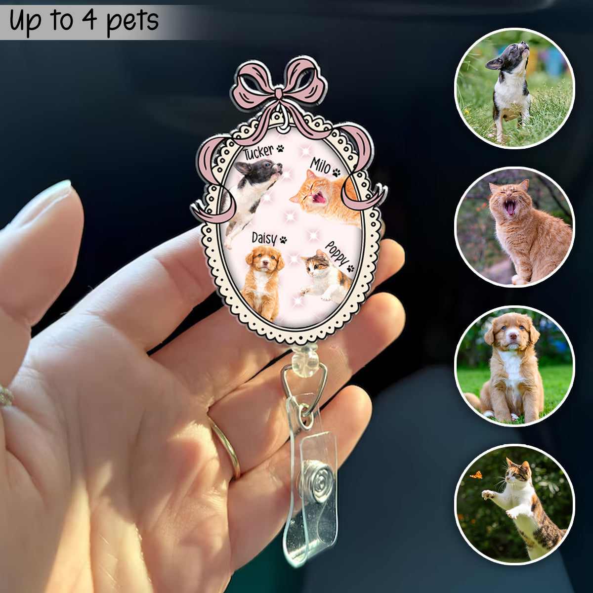 Custom Pet Watercolor Photo -Personalized Badge Reel t_ixu_ng_48_c7e89aeb-8eab-4617-80b2-91672a7a758f.png