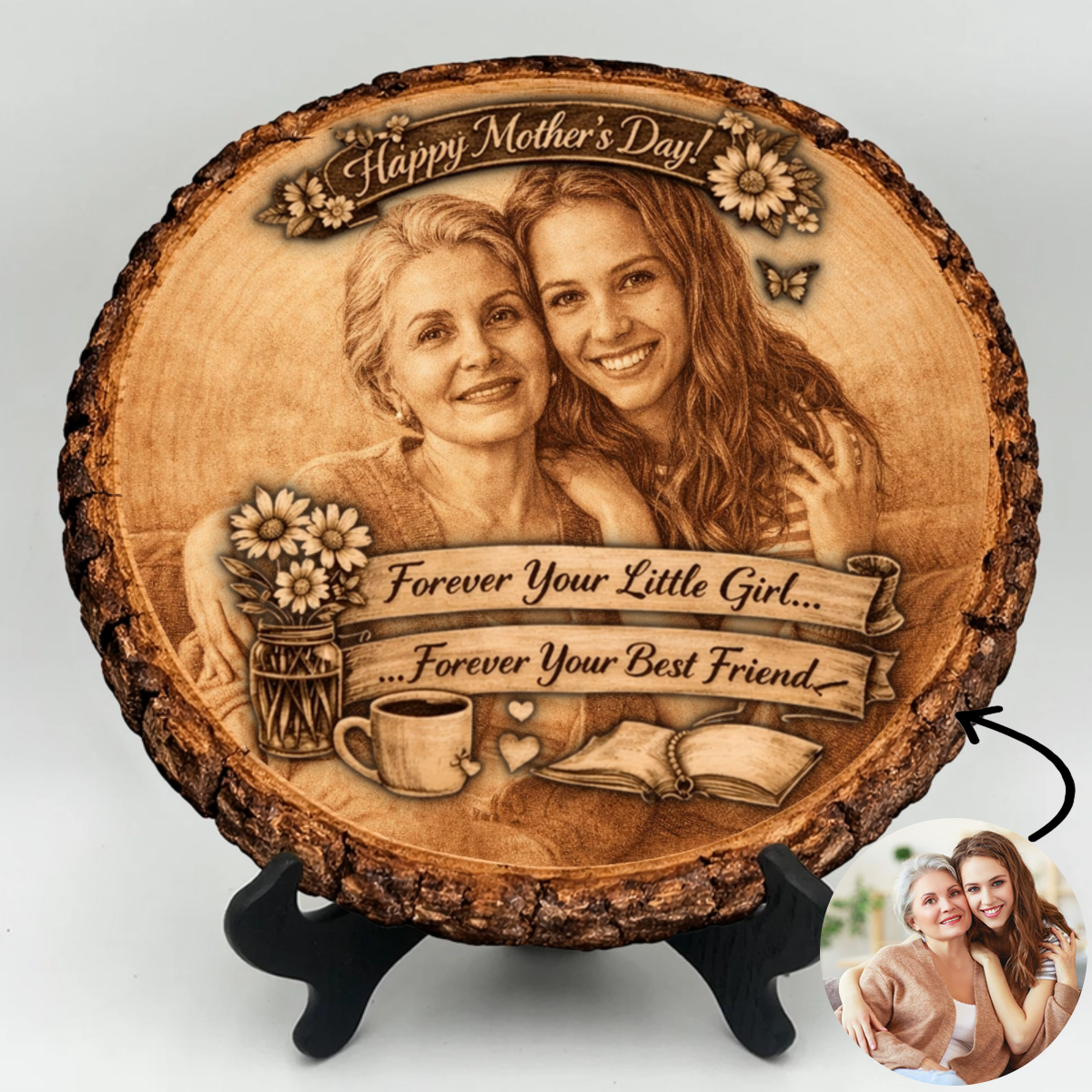 Forever Your Little Girl - Personalized Picture Frame t_ixu_ng_51675d06-5feb-4f8d-a190-cadf8cacb6ea.png