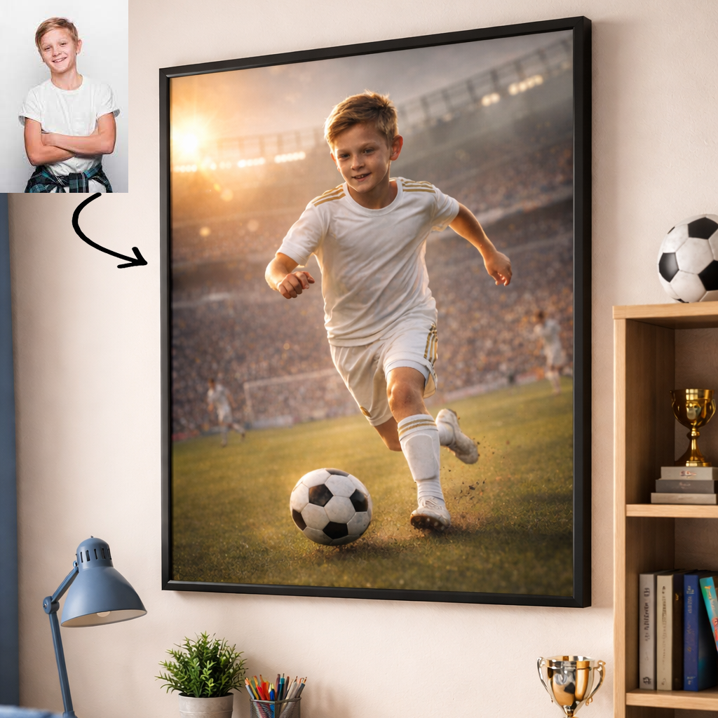 Custom Soccer Player Portrait from Photo Personalized Poster Canvas For Kids t_ixu_ng_56_154a9d8b-5728-4fa3-bd89-cdfaf23dc8a3.png