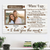I Love You The Most Personalized Photo Canvas Couple