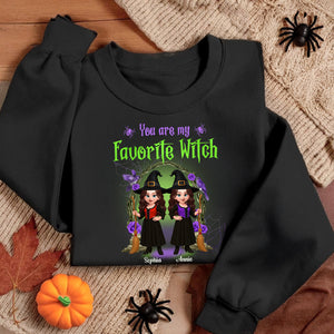 Halloween Witch Besties Witch About Witches Matching Personalized Sweatshirt