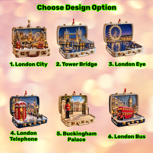 Personalized Seville Christmas Ornament – Custom Name 3D Spain Travel Keepsake for Sevilla Lovers & Travelers