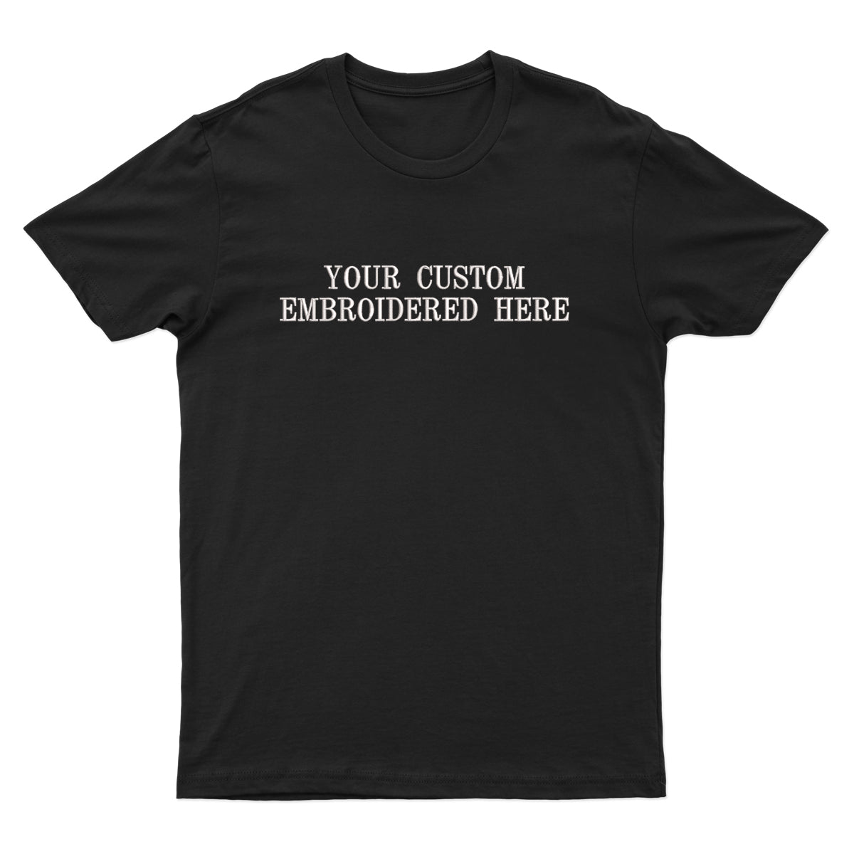 Custom Text Personalized Embroidered Shirt, Family Shirt, Couple Shirt tshirt.jpg?v=1720489831