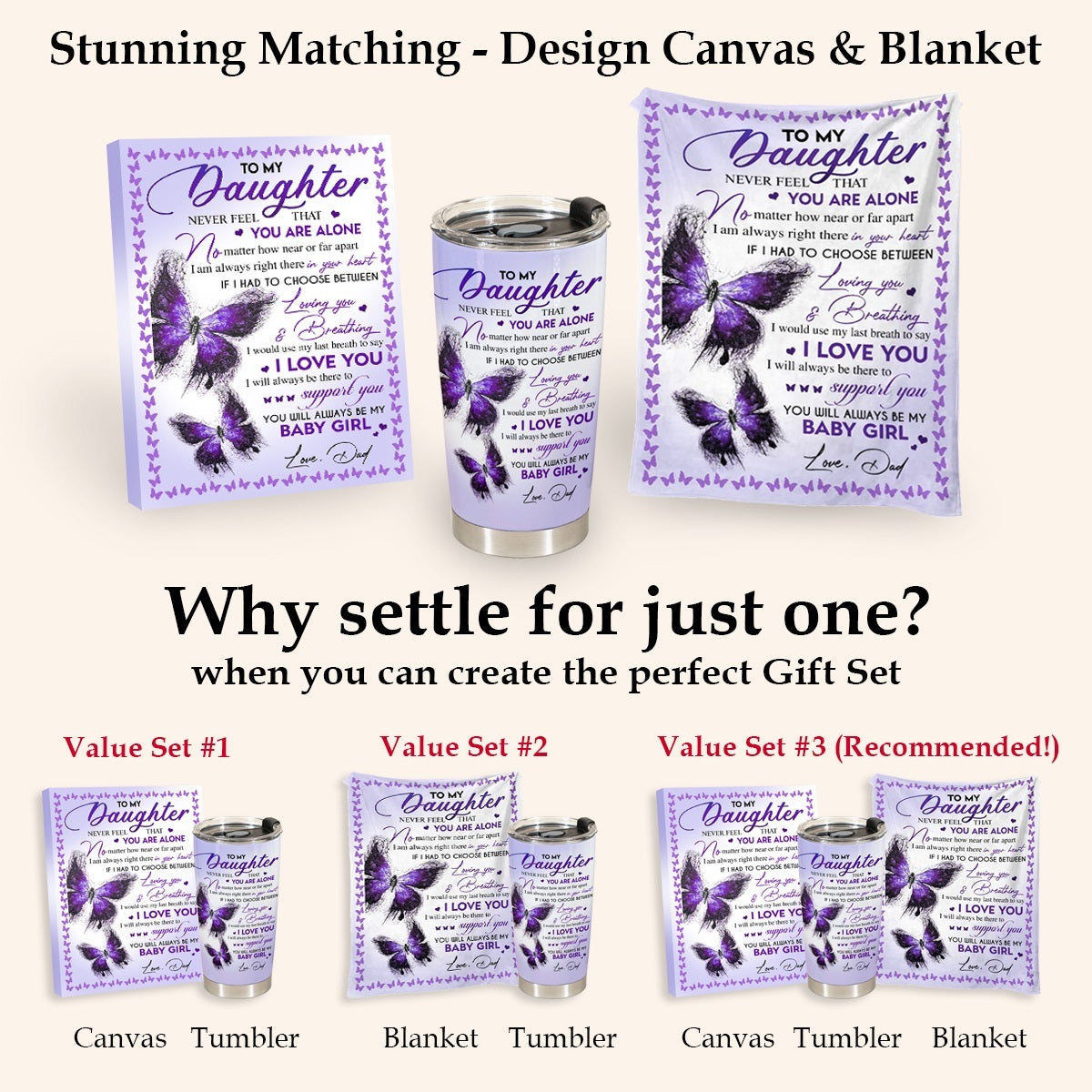 To My Son I Want You To Believe Deep In Your Heart - Hunting Partners For Life - Travel Cup tumbler-value-set.jpg