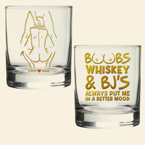Couple's Best Mood Round Glass - Personalized Gifts For Couples Valentine's Gift Gift For Husband Gift For Boy Friend